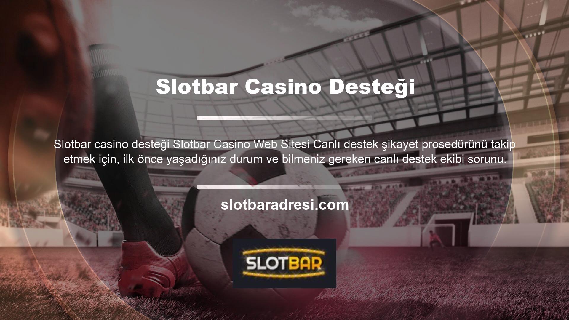 Slotbar bahisleri oyuncularının refahını çok ciddiye alır ve oyuncularının saygısız veya incinmesini asla istemez